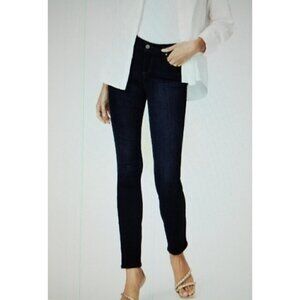 Paige Skyline Skinny Straight Leg Mid-Rise Gaby Blue Jeans Size 25
